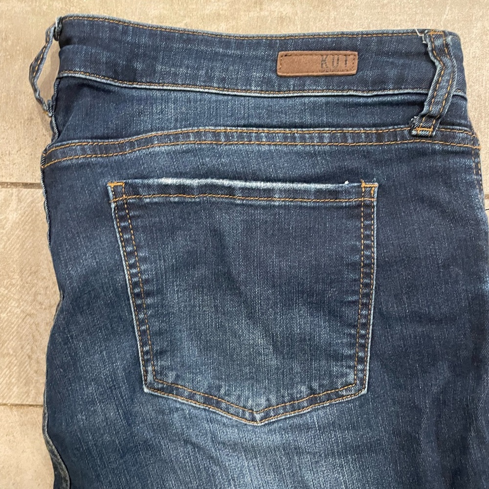 Kut from the Kloth Dark Blue Skinny Jeans